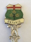 Ontario Canada Flower Flowers Vintage Souvenir Spoon Collectible