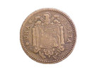 1947 Spain 1 Peseta Km  775 - Very Nice Circ Collector Coin-c1606xux