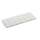 1 Box 1 Oz Wheel Weights Stick-on Adhesive Tape 9 Lbs Lead-free 144 Pieces Grey