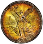 1985-mo Mexico 1 Onza Silver Libertad Pcgs Ms 66  Beautifully Toned 