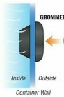 Hydro Flow Rubber Grommet  1 2  Inside Diam 50 Pack Hydroponics Irrigation