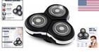 Rq12 Replacement Shaver Head For Philips Norelco Rq10 Rq11 Series - 3d Shaving