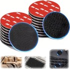 Heavy Duty Hook And Loop Strips With Super Adhesive  Heat-resistant   Waterpr   