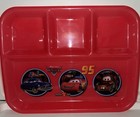 5pc Dining Set Plate  Tray Bowl Cup Spoon Fork Disney Pixar Cars  New Bpa Free
