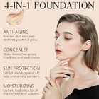4-in-1 Color Changing Foundation Spf 50    Longwear  Hydrating   Waterproof  30m