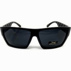 Locs 91105 Black Flat Top Sunglasses Authentic Gangster Cholo Shades Men s
