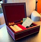 Ducks Unlimited Vintage Poker Set W  Duck Tile Inlay poker Chips   Cards unused