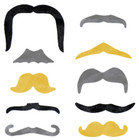 250 Vending Machine Moustache Toys 2  Capsules Toy Filled 2 Inch Mix Party Favor