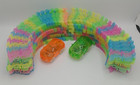 Magic Tracks Lot 2 Neon Racecars 12 Ft  Track Tested
