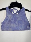 Rebel Athletic Girls Youth Large Set Purple Tie Dye Top   Bottom Tank   Spanks