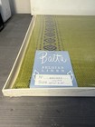 Vtg Balta Linen Placemat Set Bruges Olive Blue Mcm 4 Placemats   4 Napkins Nos