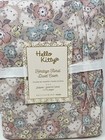 New Pottery Barn Teen Hello Kitty Heritage Floral Full queen Duvet Cover