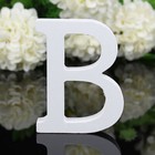 Large Wooden 26 Letters White 8cm Alphabet Letter Wedding Home Birthday Party    