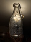 Clover Dairy Co  12th   Orange Sts Wilmington Del   Quart Milk Bottle Delaware