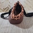 Pet Carrier Bag Brown Soft Padded Comfort Trip Travel Tote Dog Cat Puppy Cozy