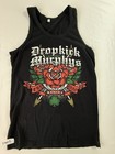 Modern Dropkick Murphys Boston Irish Celtic Punk Graphic Tank Top Small S Black