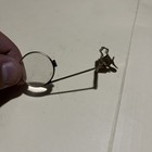 Vintage Bausch   Lomb Clip-on Watchmaker Jeweler Magnifying Lens Loupe 3x Brass