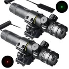 Tactical Green Laser Sight Rifle Dot Scope Laser Pointer switch barrel Mounts Us