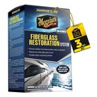Meguiar s Marine rv Fiberglass Restoration System boat Repair Kit Polish wax Set