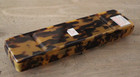 Vintage Neiman Marcus Artplas Japan Tortoise Shell Pattern Makeup Case Celluloid