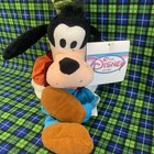 New The Disney Store Mini Bean Bag Goofy Plush Stuffed Toy