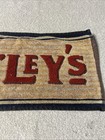 Vintage Tetley   s Beer Bar Towel 18x8 Golf Man Cave Breweriana Pub Decor Rare