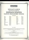 Scott Specialty Album Postage Stamps Of Indian States   727 Stamps Covers India