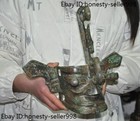 12 6   Ancient Chinese Bronze Ware Ancient Sanxingdui People Head Statue Mask