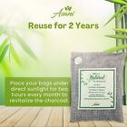 Activated Bamboo Charcoal Air Purifying Charcole Bag Natural Room Airjoi Odor 4p