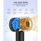 Hair Dryer - 150000 Rpm High-speed Brushless Motor Negative Ionic Blow Dryera