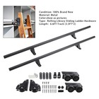 6 6ft Round Tube Rolling Library Sliding Ladder Hardware Kit With Brake