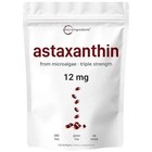2 Pack   Astaxanthin 12mg  120 Softgels  4 Month Supply-new Free Shipping