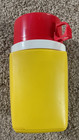 Vintage 1978 Mork   Mindy Thermos King Seeley Robin Williams Yellow   Red Cover