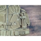 Barbarians Black Tactical Vest Holster 9 Pouches Paint Ball Belt Adjustable Tan