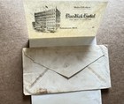 Us 1945 Naval Cover  texas Centennial Cachet  uss Fdr  cvb-42  burdick Hotel  c 