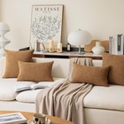 Decor Lined Linen Throw Pillow Cases Cushion Cover Pillow Covers For Chair 