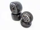 Traxxas 2wd Drag Slash Mickey Thompson Tires 12mm Weld Black Chrome Wheels