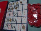 Po-ke-no Pokeno Poker Keno Board Card Game Complete 12 Board Set Rough Box