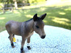 Toy Donkey By Schleich  Toy  Farm Animals  Display retired new With Tag
