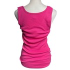 Bride To Be Barbie Pink Rhinestone Tank Top Ribbed Size Large  Alstyle