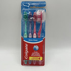 Colgate Extra Clean Full Toothbrush With Power Bristles  Medium  4 Count 2 Pack