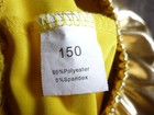 Dance Shorts  Child  150- 4 5- Fitted Elastic Wais---jazz-shiny Gold