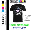 Forever Laser Dark No-cut A   B Heat Transfer Paper 11  X 17  -  100 Sheets Box 