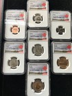 2010  Canada  7  Coin Specimen  Set W    10 Mule   Lynx  Ngc  sp 68-69   Box 13