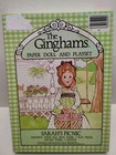Vintage 1976 The Ginghams Sarah   s Picnic Paper Doll   Playset Box Clean Complete