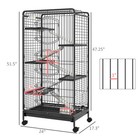 6 Levels Small Animal Cage For Dwarf Rabbits  Minks  Chinchillas