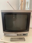 Sony Trinitron 13  Color Tv Kv-1370r Vtg  Retro Gaming  Tested Working 