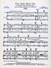 I ve Just Seen Her Sheet Music All American Ray Bolger Broadway Musical Flop