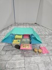 Vintage 1997 Fisher Price Loving Family Dollhouse Pop Up Camper W  Accessories