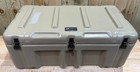 Pelican Hardigg Case 32 5x17x14  Tan Military Waterproof Footlocker 472-ftlk-1